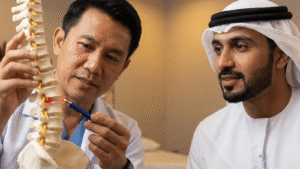 علاج الانزلاق الغضروفي بدون جراحة في تايلاند وسحب الديسك بالليزر مع بوابة الخليج الطبية