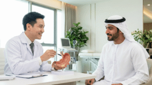 علاج جرثومة المعدة نهائياً في تايلاند والتحليل الدقيق مع بوابة الخليج الطبية