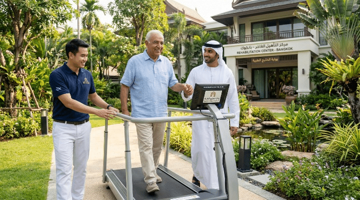 العلاج الطبيعي المكثف في تايلاند وبرامج تأهيل الجلطات مع بوابة الخليج الطبية