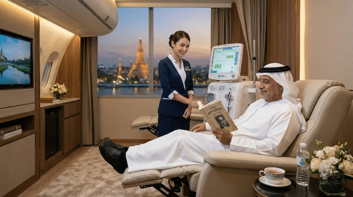 علاج الفشل الكلوي في تايلاند ووحدات الغسيل الدموي الراقية مع بوابة الخليج الطبية