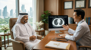 منظار الشعب الهوائية في تايلاند لتشخيص أورام الرئة بدقة مع بوابة الخليج الطبية