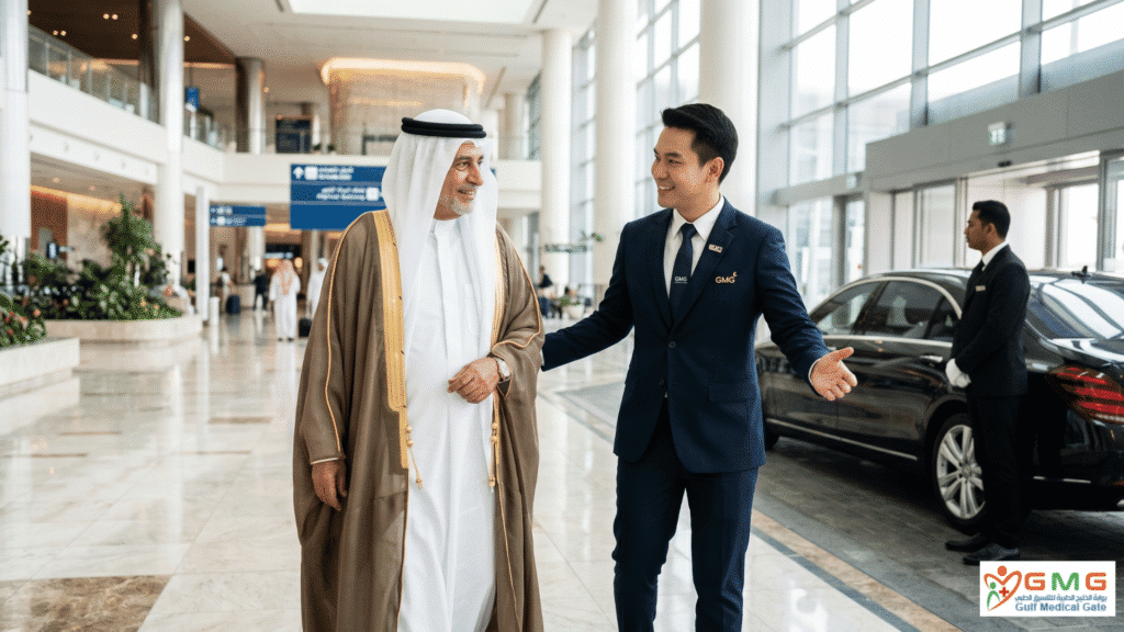 استقبال من المطار و حجز مستشفيات تايلاند للعظام عبر بوابة الخليج الطبية