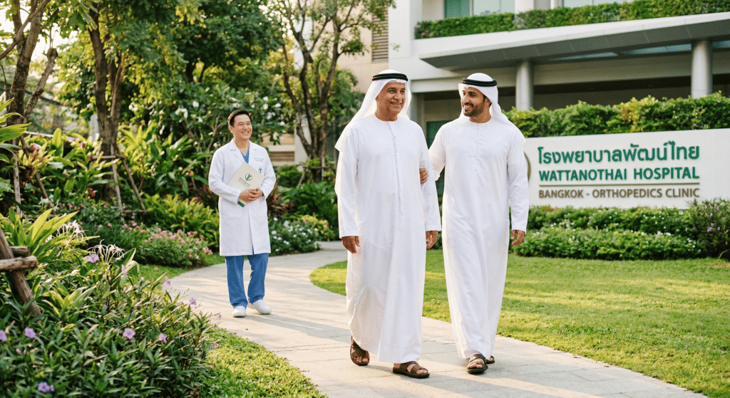عملية تبديل مفصل الركبة في تايلاند واستعادة الحركة بأمان مع بوابة الخليج الطبية