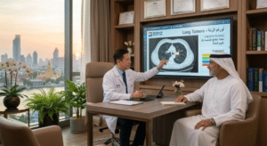 علاج سرطان الرئة في تايلاند مع بوابة الخليج الطبية GMG